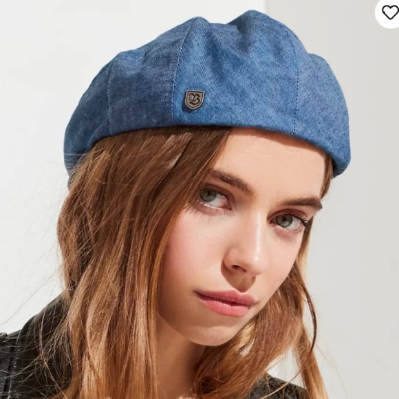 Brixton Hooligan Chambray Hat size Small - Picture 2 of 6